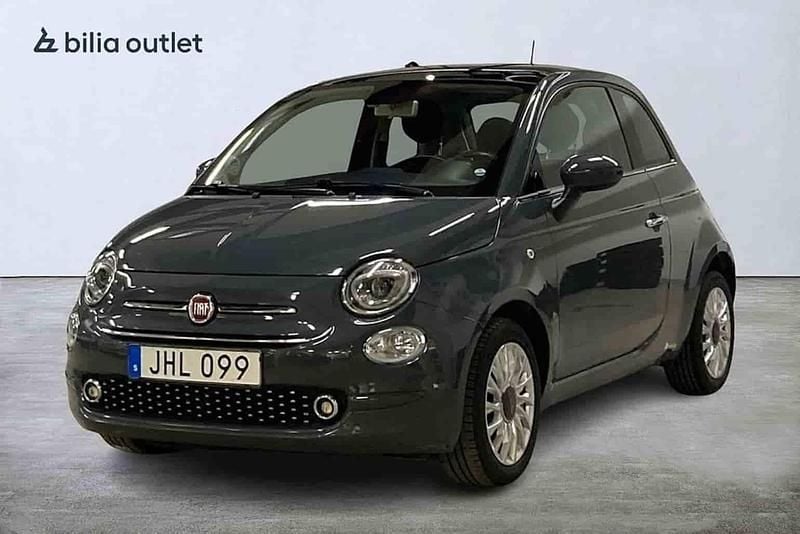 Grå Begagnad 2019 Fiat 500 Halvkombi | 84 900 kr (Marknadspris) - Bild 1/1