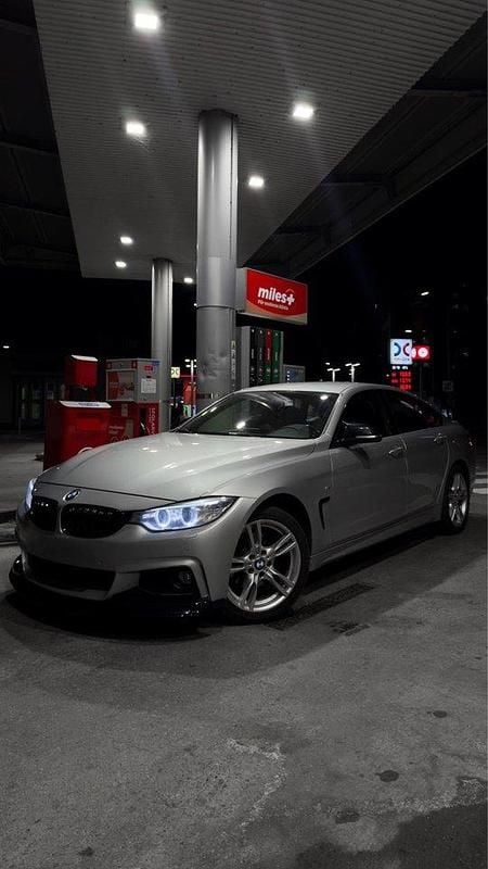 Silver Begagnad 2015 BMW 420 Gran Coupé M Sport Sportkupé | 195 000 kr (Marknadspris) - Bild 1/4