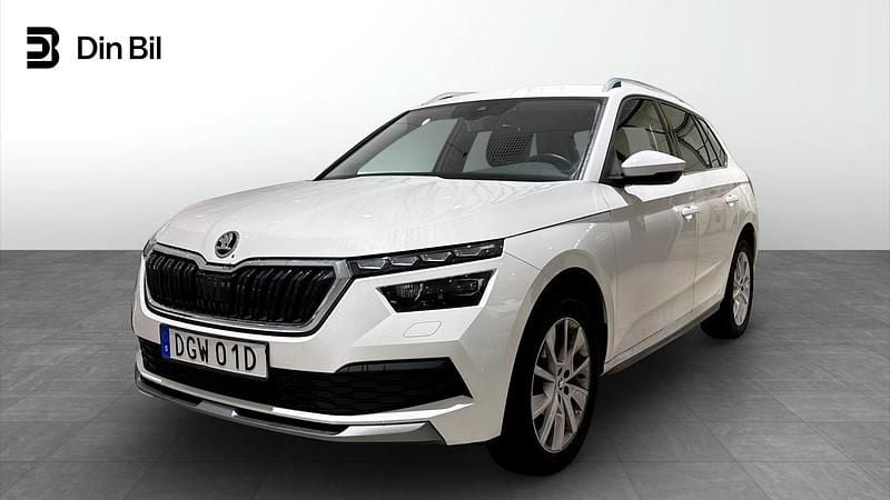 Vit Begagnad 2022 Skoda Kamiq Style SUV | 234 900 kr (Marknadspris) - Bild 1/4