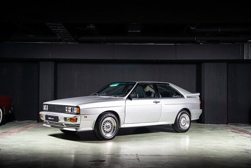 Ljusgrå Begagnad 1982 Audi Quattro Sportkupé | 1 295 000 kr - Bild 1/4