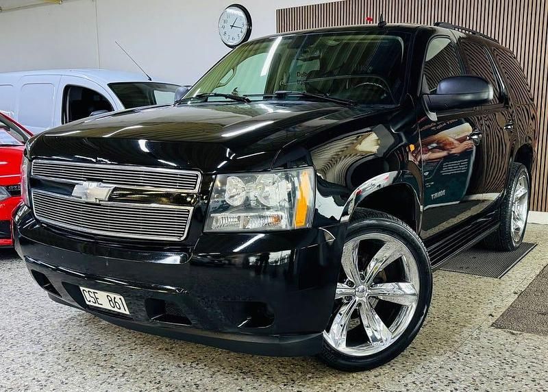 Svart Begagnad 2007 Chevrolet Tahoe SUV | 149 900 kr - Bild 1/4