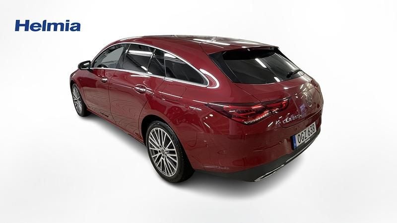 Begagnad Mercedes CLA250e Shooting Brake 220 HK (161 kW) 2020 Röd Kombi