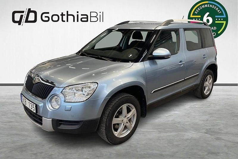 Begagnad Skoda Yeti Business Line 122 HK (89 kW) 2013 Blå SUV