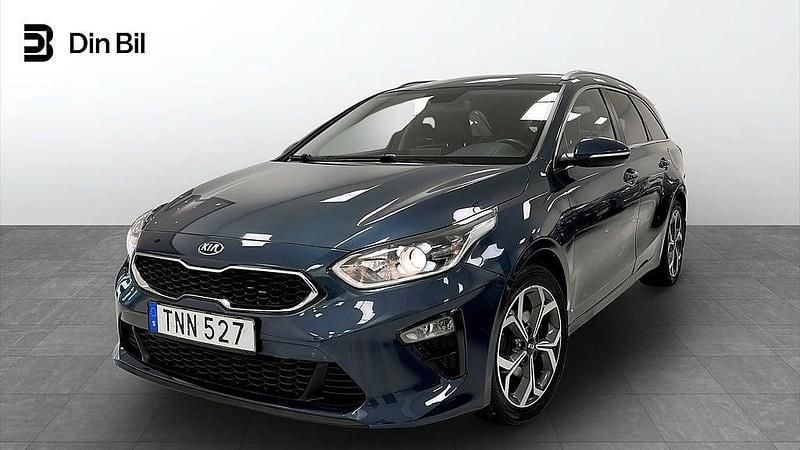 Blå Begagnad 2018 Kia Ceed Sportswagon Turbo Kombi | 154 500 kr (Superpris) - Bild 1/4