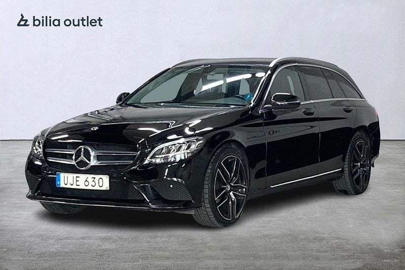 Svart Begagnad 2018 Mercedes C200 Kombi | 219 900 kr (Bra pris) - Bild 1/3