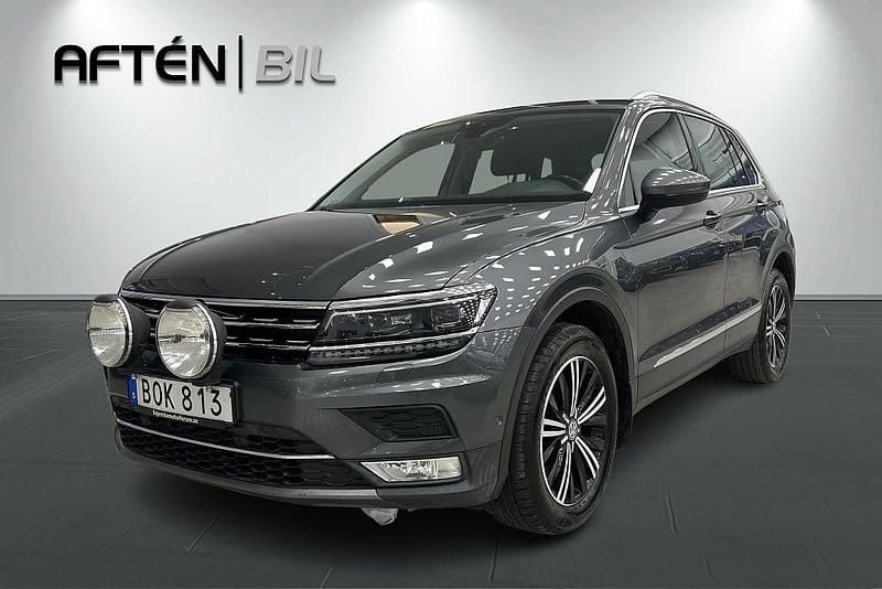 Silver Begagnad 2017 VW Tiguan GT SUV | 189 700 kr (Bra pris) - Bild 1/3