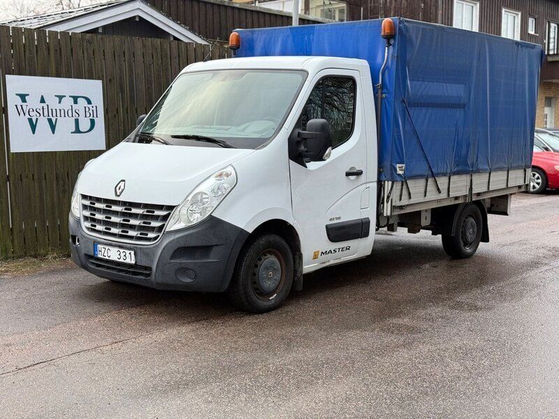 Vit Begagnad 2011 Renault Master Van | 119 900 kr (Dyr) - Bild 1/4
