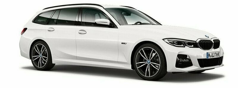 Begagnad BMW 330e M Sport 292 HK (214 kW) 2021 Vit Kombi