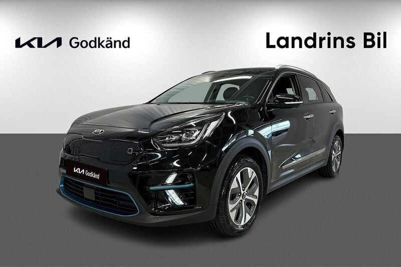 Svart Begagnad 2020 Kia e-Niro Advance SUV | 249 300 kr (Marknadspris) - Bild 1/4