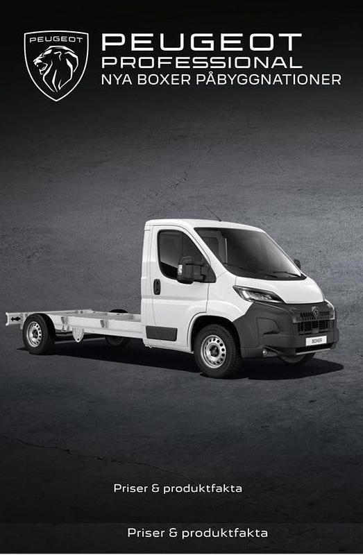 Ny 2025 Peugeot Boxer Van | 606 125 kr - Bild 1/1