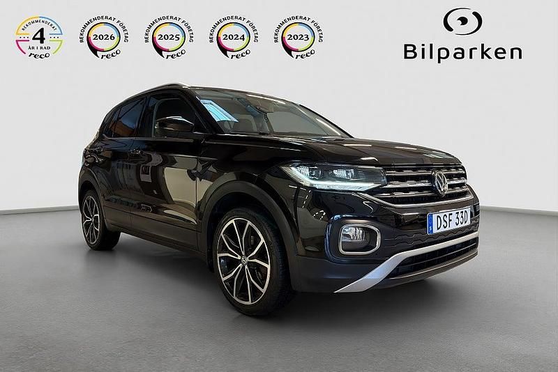 Svart Begagnad 2020 VW T-Cross GT SUV | 199 990 kr (Marknadspris) - Bild 1/4