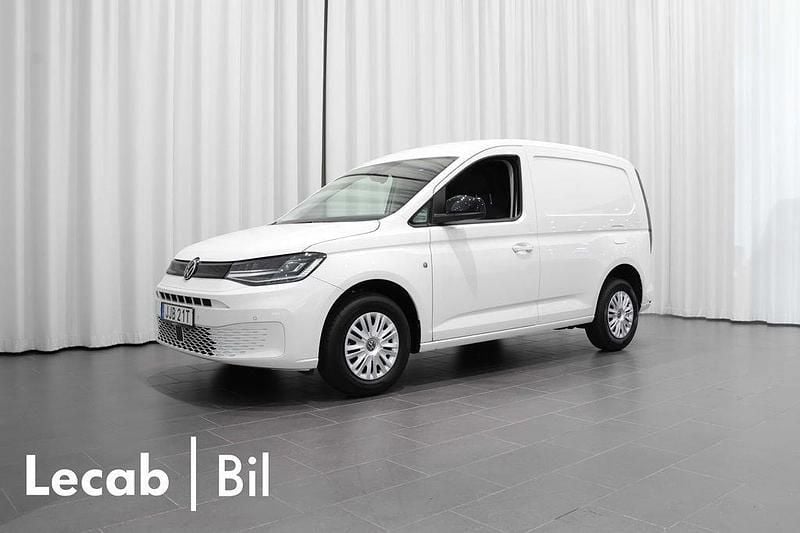Vit (candyvit) Ny 2025 VW Caddy Minibuss | 334 875 kr (Lite dyr) - Bild 1/4