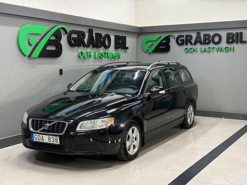 Svart Begagnad 2009 Volvo V70 Kinetic Kombi | 29 900 kr (Bra pris) - Bild 1/4