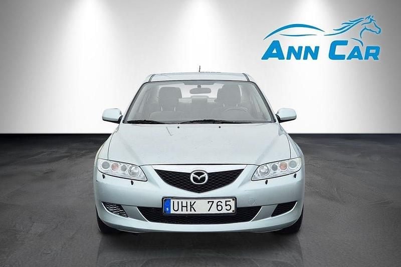 Silver Begagnad 2003 Mazda 6 Sedan | 39 900 kr (Bra pris) - Bild 1/4