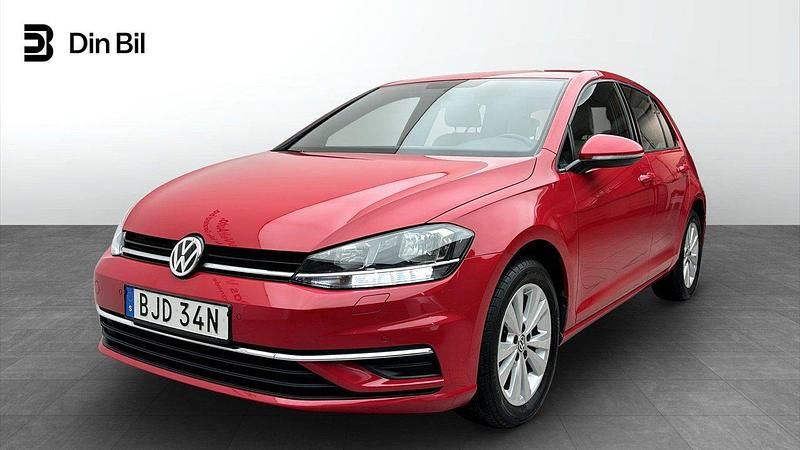 Röd Begagnad 2019 VW Golf VII Kombi | 189 900 kr (Marknadspris) - Bild 1/4