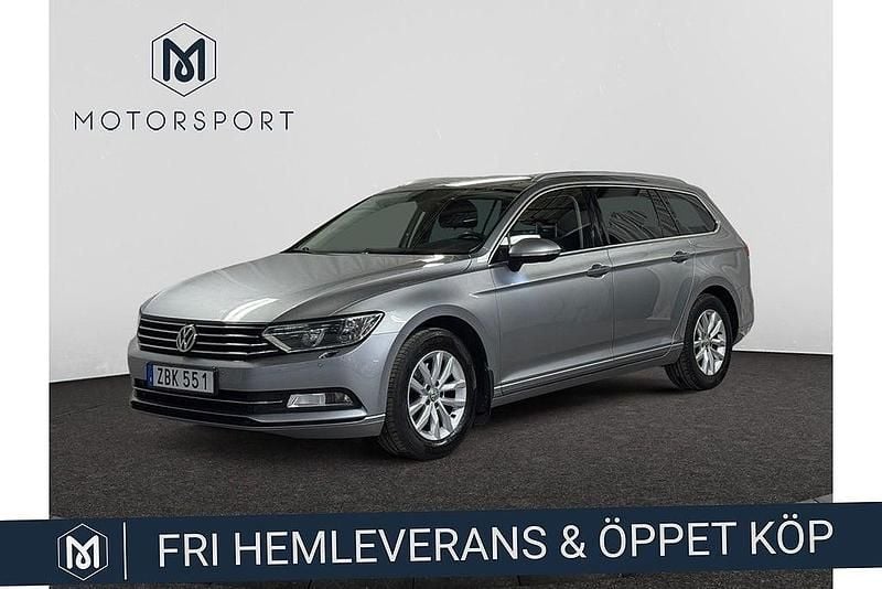 Begagnad VW Passat 150 HK (110 kW) 2017 Silver Kombi