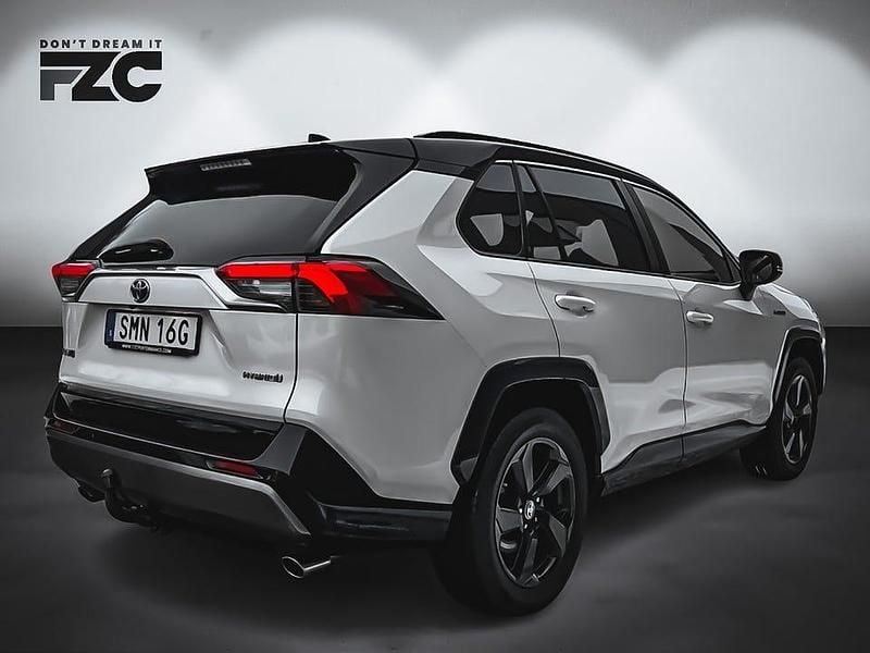 Begagnad Toyota RAV4 Hybrid Style 222 HK (163 kW) 2019 Vit SUV