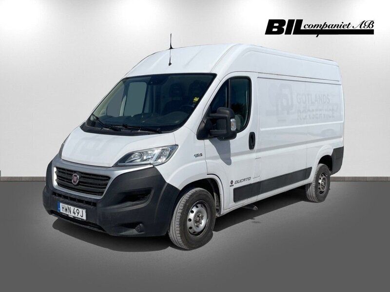 Vit Begagnad 2019 Fiat Ducato Van | 129 000 kr (Bra pris) - Bild 1/4