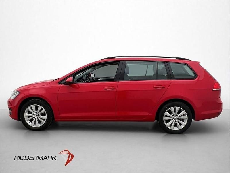 Begagnad VW Golf VII 110 HK (80 kW) 2015 Röd Kombi