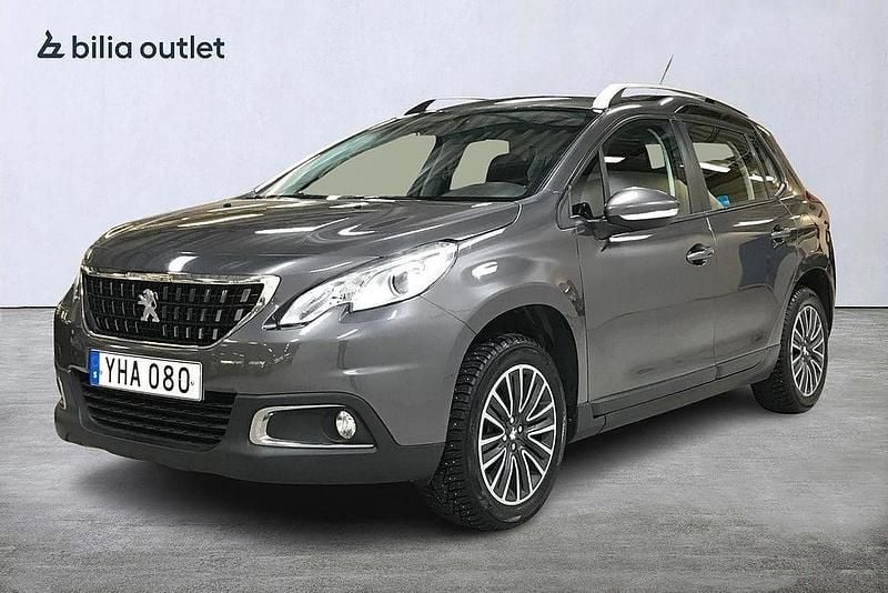 Grå Begagnad 2016 Peugeot 2008 SUV | 74 900 kr (Bra pris) - Bild 1/3