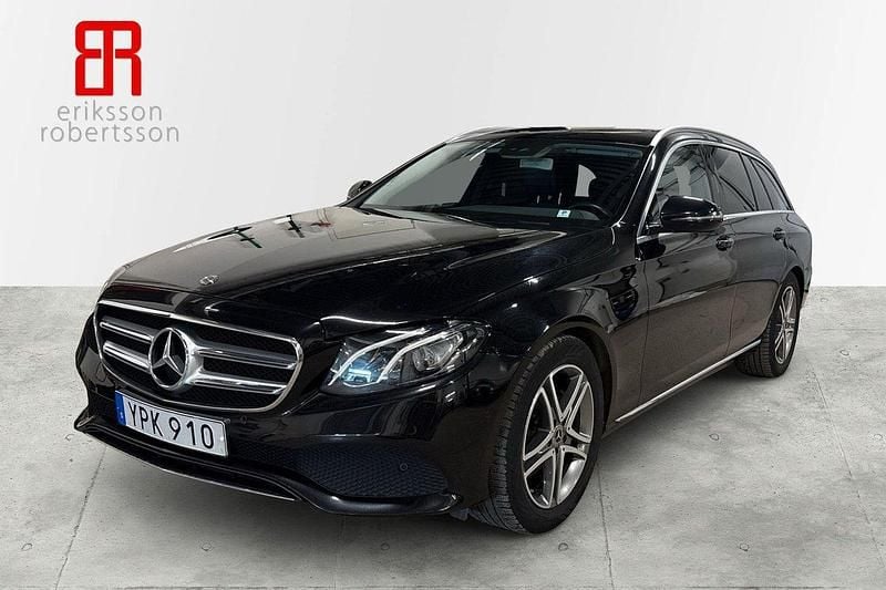 Svart Begagnad 2018 Mercedes E220 Kombi | 299 900 kr (Bra pris) - Bild 1/4