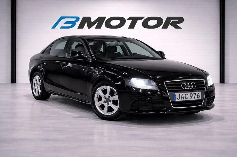 Begagnad Audi A4 Proline 143 HK (105 kW) 2008 Svart Sedan