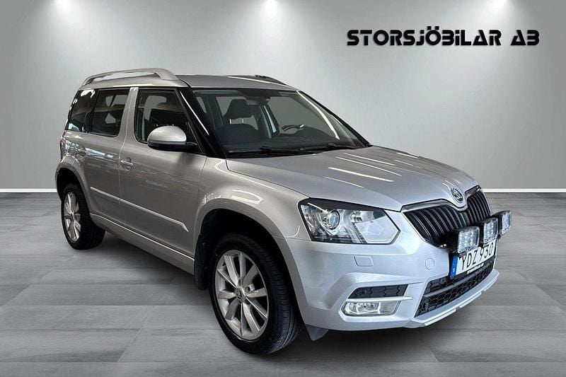 Silver Begagnad 2016 Skoda Yeti SUV | 139 000 kr (Marknadspris) - Bild 1/4