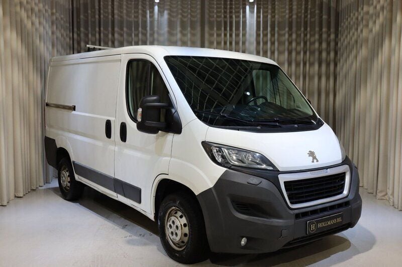 Vit Begagnad 2016 Peugeot Boxer Van | 89 900 kr (Marknadspris) - Bild 1/4