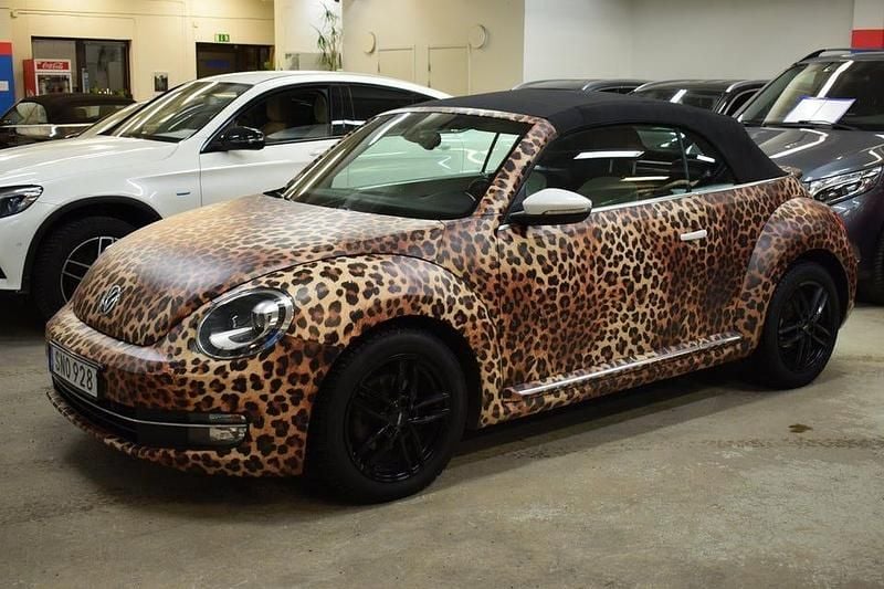 Begagnad VW Beetle Cabriolet Sport 105 HK (77 kW) 2014 Vit Cab