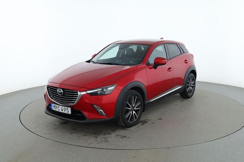 Röd Begagnad 2018 Mazda CX-3 SUV | 185 000 kr (Marknadspris) - Bild 1/3
