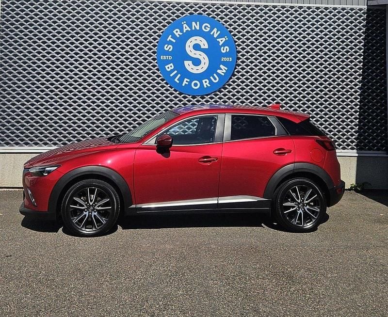 Röd Begagnad 2016 Mazda CX-3 Optimum SUV | 183 000 kr (Lite dyr) - Bild 1/4