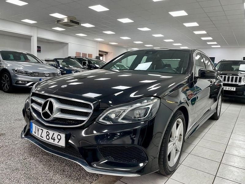 Begagnad Mercedes E400 Avantgarde 334 HK (245 kW) 2014 Svart Sedan