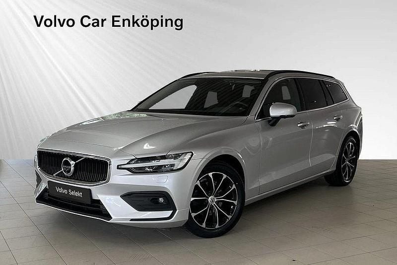 Silver Begagnad 2021 Volvo V60 Pro Kombi | 299 900 kr (Marknadspris) - Bild 1/3