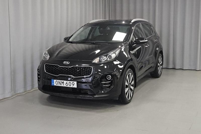 Svart Begagnad 2017 Kia Sportage SUV | 179 900 kr (Marknadspris) - Bild 1/4