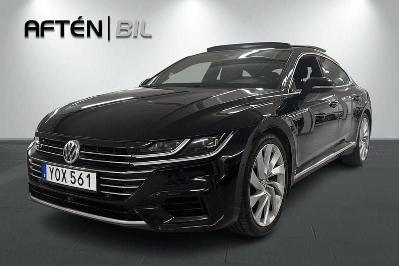 Svart Begagnad 2018 VW Arteon GTS Sedan | 219 800 kr (Marknadspris) - Bild 1/3