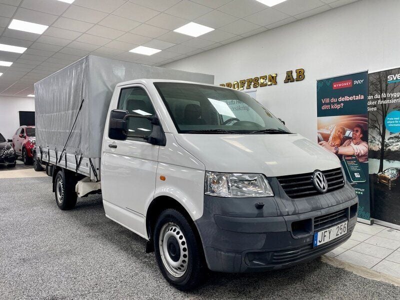 Vit Begagnad 2007 VW T5 Van | 59 900 kr (Marknadspris) - Bild 1/4