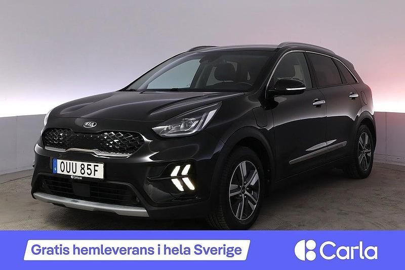 Svart Begagnad 2021 Kia Niro Advance SUV | 224 990 kr (Bra pris) - Bild 1/4