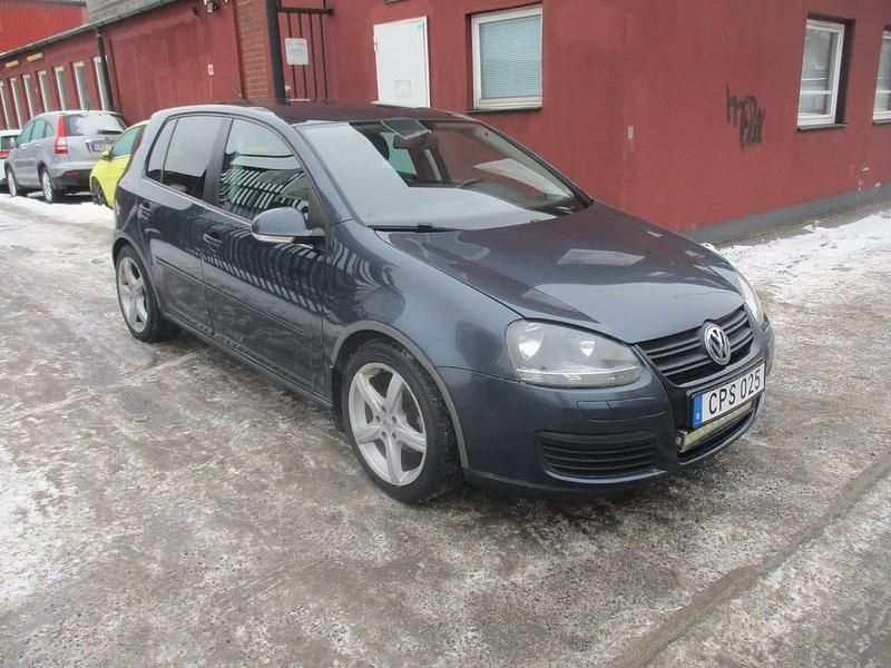 Begagnad VW Golf VI GT 102 HK (75 kW) 2007 Mörkblå Halvkombi