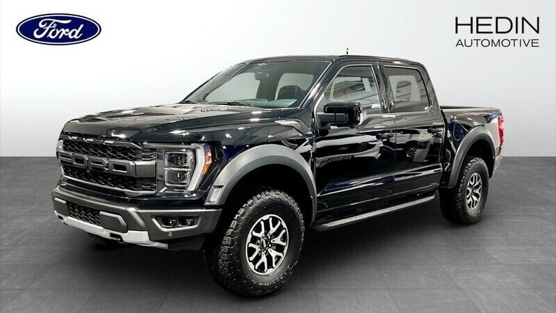 Svart Begagnad 2023 Ford F-150 Raptor Pickup | 995 000 kr (Marknadspris) - Bild 1/4