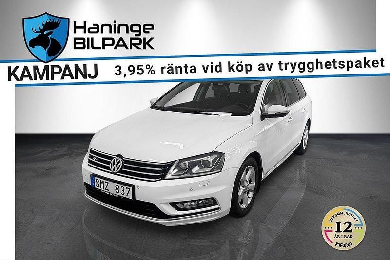 Vit Begagnad 2013 VW Passat R-line Kombi | 119 000 kr (Lite dyr) - Bild 1/2