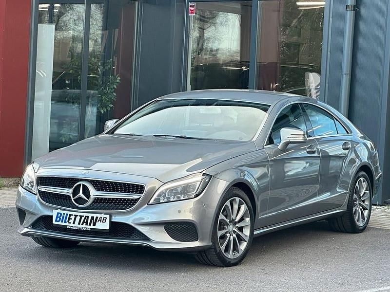 Begagnad Mercedes CLS250 204 HK (150 kW) 2014 Silver Sportkupé