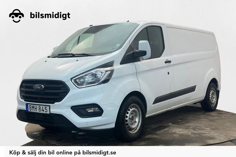 Vit Begagnad 2018 Ford Transit Custom Van | 224 900 kr (Dyr) - Bild 1/3