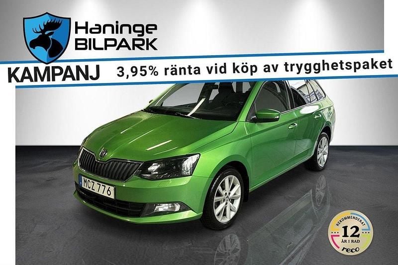 Grön Begagnad 2015 Skoda Fabia Style Kombi | 99 900 kr (Marknadspris) - Bild 1/2