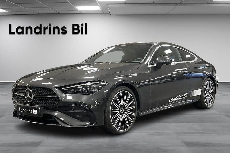 Grå Begagnad 2023 Mercedes CLE300 Premium Sportkupé | 629 000 kr (Marknadspris) - Bild 1/4