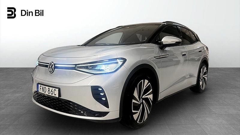 Silver Begagnad 2021 VW ID.4 GTX SUV | 389 900 kr - Bild 1/4