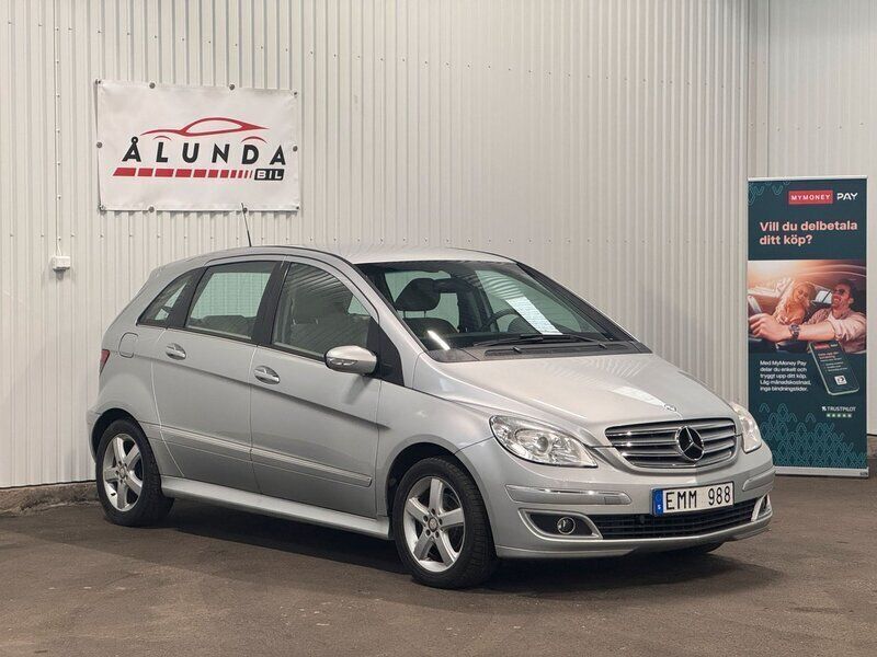 Silver Begagnad 2007 Mercedes B170 Minibuss | 59 900 kr (Marknadspris) - Bild 1/4