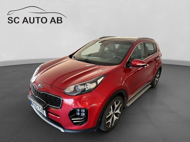Röd Begagnad 2015 Kia Sportage GT-Line SUV | 132 000 kr (Marknadspris) - Bild 1/4