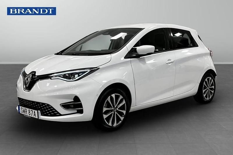 Vit Begagnad 2022 Renault Zoe Intens Halvkombi | 189 900 kr (Marknadspris) - Bild 1/4