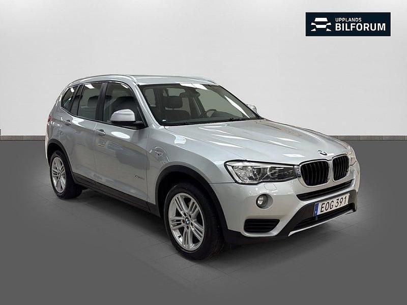 Begagnad BMW X3 190 HK (139 kW) 2017 Glaciärsilver metallic SUV