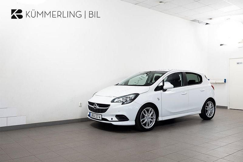 Vit Begagnad 2018 Opel Corsa Enjoy Halvkombi | 119 900 kr (Marknadspris) - Bild 1/4